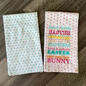 Set of 2 Easter Kitchen Hand Towels